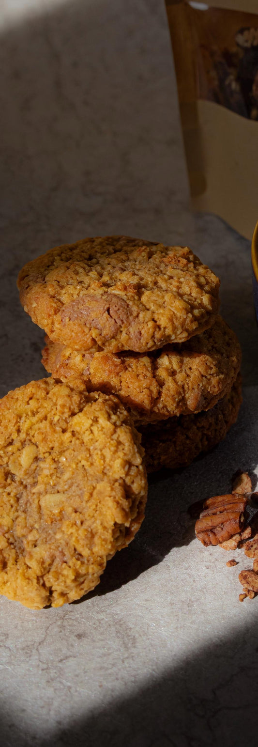 Pack of 6 Lactation Cookies, 3 different flavours, Belgian Chocolate